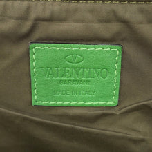 Load image into Gallery viewer, Valentino Garavani Rock Studded Camouflage Backpack Khaki Nylon