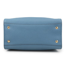 Load image into Gallery viewer, Ferragamo Amy Gancini 2WAY Handbag Blue21F478 Leather
