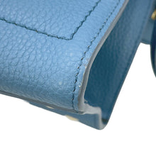 Load image into Gallery viewer, Ferragamo Amy Gancini 2WAY Handbag Blue21F478 Leather