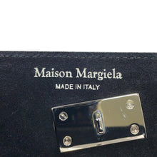 Load image into Gallery viewer, Maison Margiela Maison Margiela Snatched 2-Way Handbag Gray/BlackS58WG0168P4517P8013 Embossed Leather Size Small