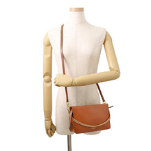 Load image into Gallery viewer, Givenchy Logo 2-Way Chain Shoulder Bag Brown/OrangeBB50A7B07L Leather