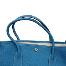 Load image into Gallery viewer, HERMES Garden Party Azur Negonda Leather Size PM