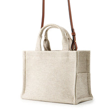 Load image into Gallery viewer, CELINE Covertice Triomphe 2WAY Beige/Brown199162FEE.02BG Canvas Leather Size Small