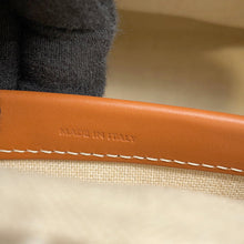 Load image into Gallery viewer, CELINE Covertice Triomphe 2WAY Beige/Brown199162FEE.02BG Canvas Leather Size Small