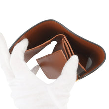 将图像加载到图库查看器中,CELINE Triomphe Trifold Compact Wallet Beige/Brown10D783 Canvas/Leather