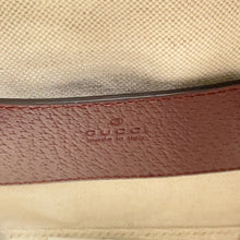 Load image into Gallery viewer, GUCCI GG Supreme Shoulder Bag Bordeaux752533 GG Supreme Canvas Leather