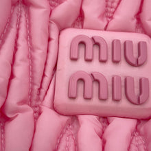 Load image into Gallery viewer, MIUMIU Re-Nylon Matelassé Wonder Hobo Bag Pink5BC108_2F5A_F0028 Nylon