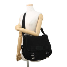 将图像加载到图库查看器中,SAINT LAURENT PARIS Messenger bag Black685586AAAEN1000 suede