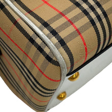 将图像加载到图库查看器中,BURBERRY Nova Check Mini Travel Bag Beige/Silver8006443 Canvas Leather