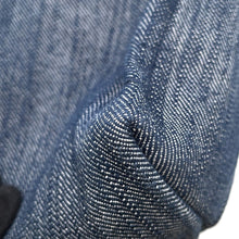 Load image into Gallery viewer, Ferragamo Logo 2-Way Denim Tote Bag Blue Cotton