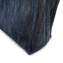 Load image into Gallery viewer, Ferragamo Logo 2-Way Denim Tote Bag Blue Cotton