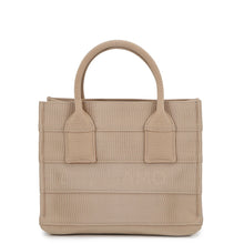 Load image into Gallery viewer, Ferragamo Beach Handbag Beige214988 765805 Canvas Size Small