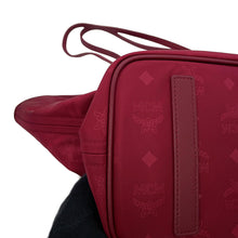 将图像加载到图库查看器中,MCM Visetos Studded Tote Bag BordeauxMWP7ADT63RY001 Nylon Leather