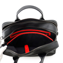 将图像加载到图库查看器中,Christian Louboutin 2WAY Briefcase Black Leather