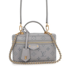 Load image into Gallery viewer, LOUIS VUITTON Vanity Chain Pouch Trianon GreyM12427 Calf Leather