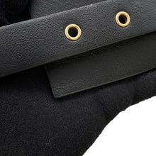Load image into Gallery viewer, Dior Belt Size 70 Black/Yellow Leather