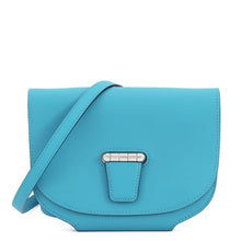 Load image into Gallery viewer, HERMES Mini Convoyeur Turquoise Swift Leather