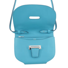 Load image into Gallery viewer, HERMES Mini Convoyeur Turquoise Swift Leather