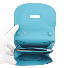 Load image into Gallery viewer, HERMES Mini Convoyeur Turquoise Swift Leather
