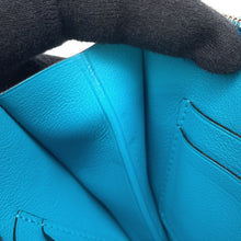 Load image into Gallery viewer, HERMES Mini Convoyeur Turquoise Swift Leather