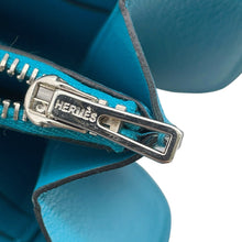 Load image into Gallery viewer, HERMES Mini Convoyeur Turquoise Swift Leather