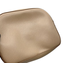 Load image into Gallery viewer, Ferragamo Vara Ribbon Shoulder Bag Beige Leather