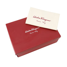 Load image into Gallery viewer, Ferragamo Vara Ribbon Shoulder Bag Beige Leather