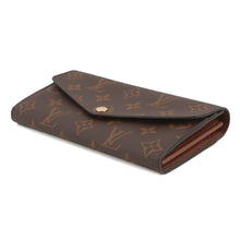 将图像加载到图库查看器中,LOUIS VUITTON Portefeuille Sarah BrownM60531 Monogram