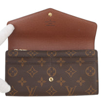 将图像加载到图库查看器中,LOUIS VUITTON Portefeuille Sarah BrownM60531 Monogram