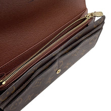 将图像加载到图库查看器中,LOUIS VUITTON Portefeuille Sarah BrownM60531 Monogram