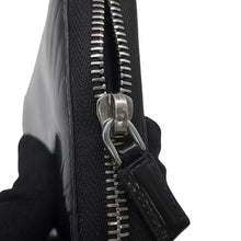 Load image into Gallery viewer, PRADA Zip Around Long Wallet Black2ML317 BrushedLeather