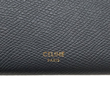 Load image into Gallery viewer, CELINE Large flap wallet Medium Gray10B563BEL Leather