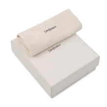 将图像加载到图库查看器中,SAINT LAURENT PARIS Cassandra Bi-fold Wallet Black Leather
