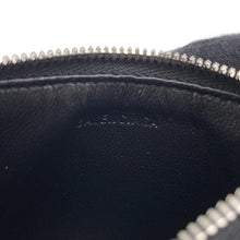 Load image into Gallery viewer, BALENCIAGA Cash Card Case with Key Ring Black/White594548 Leather