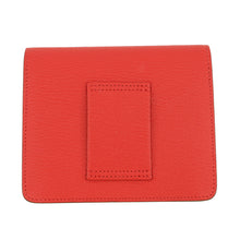 将图像加载到图库查看器中,HERMES Roulis Ruri Slim Rouge Coeur Chevre Myzore Goatskin