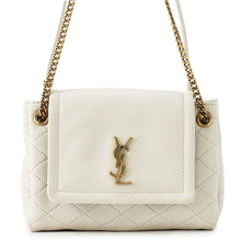 Load image into Gallery viewer, SAINT LAURENT PARIS Mini Nolita White1672738 Leather