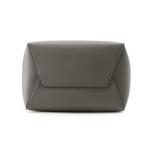 将图像加载到图库查看器中,CELINE Sangle Bucket Shoulder Bag Gray189303 Leather Size Small