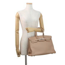 Load image into Gallery viewer, HERMES Birkin Argile Taurillon Clemence Size 35