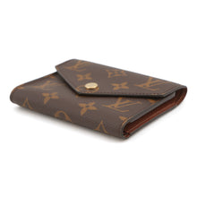 将图像加载到图库查看器中,LOUIS VUITTON Portefeuille Victorine BrownM62472 Monogram