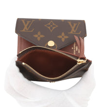 将图像加载到图库查看器中,LOUIS VUITTON Portefeuille Victorine BrownM62472 Monogram