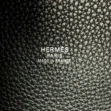 Load image into Gallery viewer, HERMES Pure Sangle Black/Caramel Toile Military Taurillon Clemence Size 37