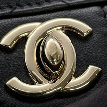 Load image into Gallery viewer, CHANEL Matelasse Heart Chain Shoulder Bag BlackAP2784 Lambskin