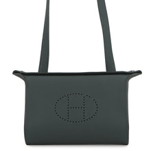 将图像加载到图库查看器中,HERMES Videpoches Shoulder Bag Vert Mangrove Togo Leather