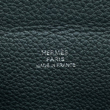 将图像加载到图库查看器中,HERMES Videpoches Shoulder Bag Vert Mangrove Togo Leather