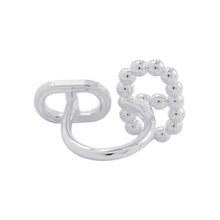 Load image into Gallery viewer, HERMES Chaine d'Ancre Area Ⅱ Ring Size 50/#10 SV925