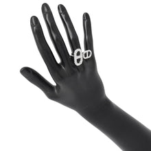Load image into Gallery viewer, HERMES HERMES Chaine d'Ancre Area II Torsade Ring Size 51/#11 SV925