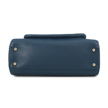 Load image into Gallery viewer, CHANEL Matelasse 2WAY Chain Tote Bag BlueAS0356 Leather