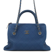 Load image into Gallery viewer, CHANEL Wild Stitch 2WAY ChainShoulder BlueA94850 Caviar Leather