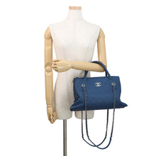 Load image into Gallery viewer, CHANEL Wild Stitch 2WAY ChainShoulder BlueA94850 Caviar Leather