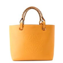Load image into Gallery viewer, LOEWE Anagram Tote SaffronYellowA717S72X03 Leather Size Small